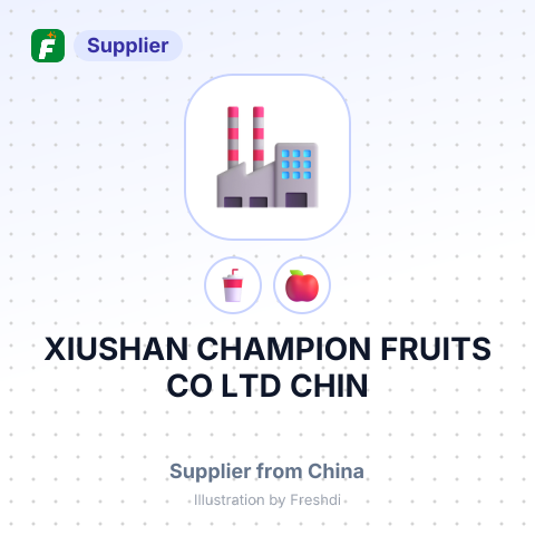 XIUSHAN CHAMPION FRUITS CO LTD CHIN – summary card, no photo uploaded yet