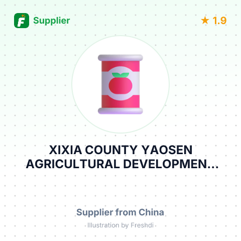 XIXIA COUNTY YAOSEN AGRICULTURAL DEVELOPMENT CO.,LTD  – summary card, no photo uploaded yet