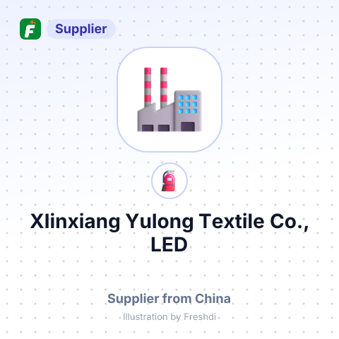 XIinxiang Yulong Textile Co., LED – summary card, no photo uploaded yet