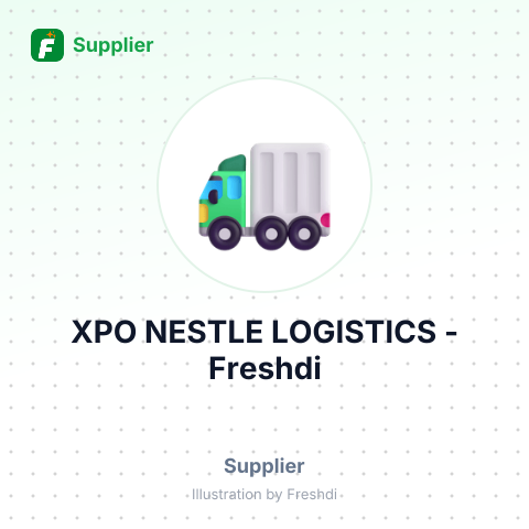 XPO NESTLE LOGISTICS – summary card, no photo uploaded yet