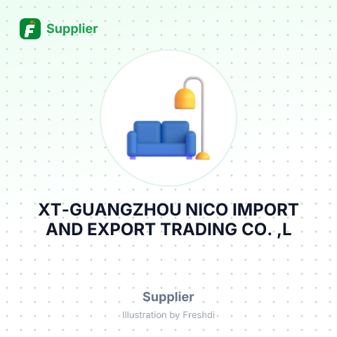 XT-GUANGZHOU NICO IMPORT AND EXPORT TRADING CO. ,L – summary card, no photo uploaded yet
