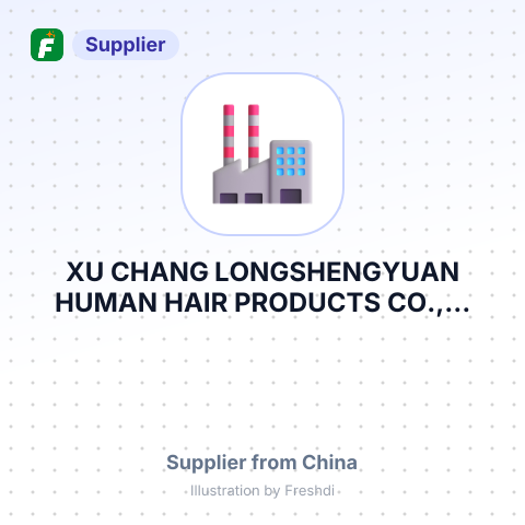XU CHANG LONGSHENGYUAN HUMAN HAIR PRODUCTS CO.,... – summary card, no photo uploaded yet