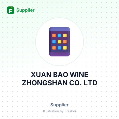 XUAN BAO WINE ZHONGSHAN CO. LTD – summary card, no photo uploaded yet