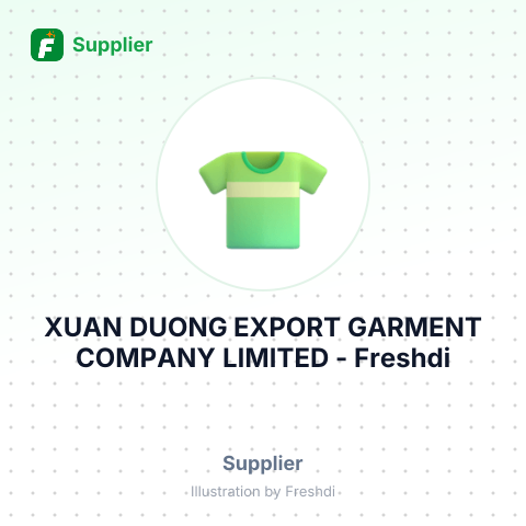 XUAN DUONG EXPORT GARMENT COMPANY LIMITED – summary card, no photo uploaded yet
