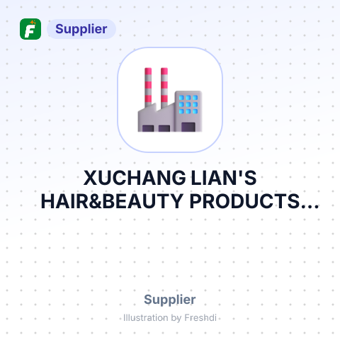 XUCHANG LIAN'S HAIR&BEAUTY PRODUCTS CO.,LTD – summary card, no photo uploaded yet