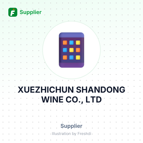 XUEZHICHUN SHANDONG WINE CO., LTD – summary card, no photo uploaded yet