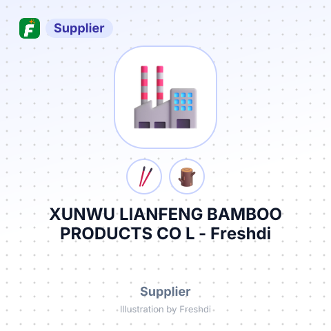 XUNWU LIANFENG BAMBOO PRODUCTS CO L – summary card, no photo uploaded yet