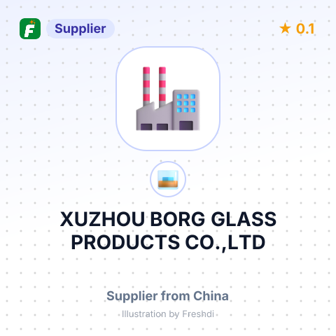 XUZHOU BORG GLASS PRODUCTS CO.,LTD – summary card, no photo uploaded yet