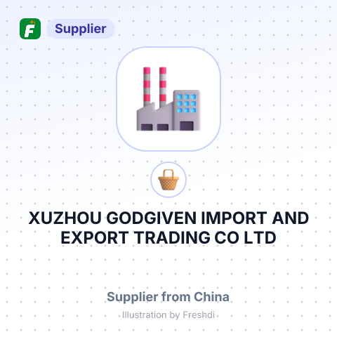 XUZHOU GODGIVEN IMPORT AND EXPORT TRADING CO, LTD – summary card, no photo uploaded yet