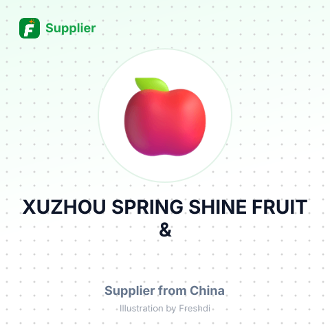 XUZHOU SPRING SHINE FRUIT & – summary card, no photo uploaded yet