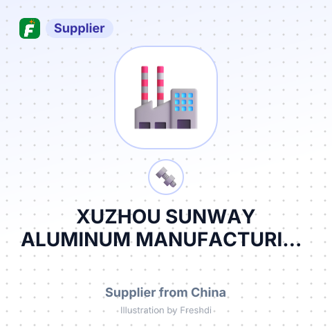 XUZHOU SUNWAY ALUMINUM MANUFACTURING CO, .LTD – summary card, no photo uploaded yet