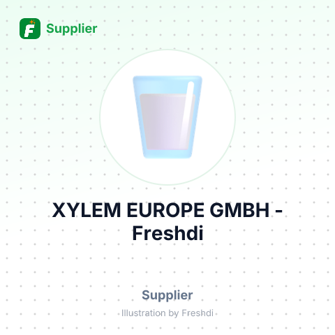 XYLEM EUROPE GMBH – summary card, no photo uploaded yet