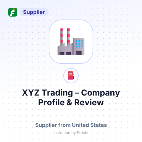 XYZ Trading – summary card, no photo uploaded yet