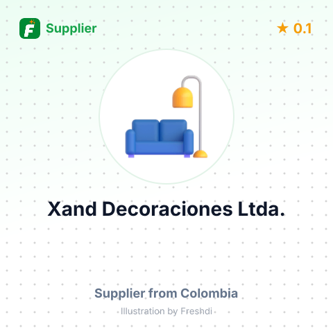 Xand Decoraciones Ltda.  – summary card, no photo uploaded yet