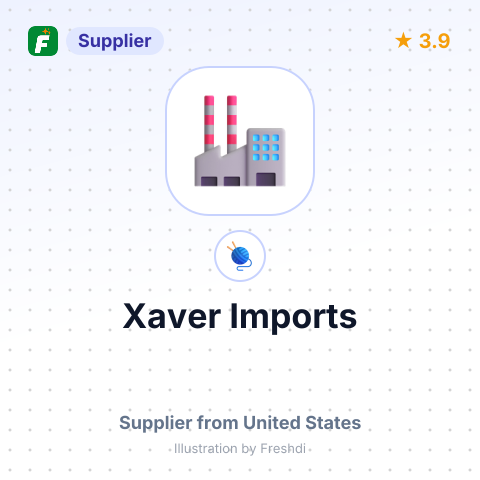 Xaver Imports – summary card, no photo uploaded yet