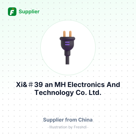 Xi&＃39;an MH Electronics And Technology Co., Ltd. – summary card, no photo uploaded yet