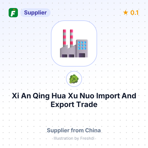 Xi An Qing Hua Xu Nuo Import And Export Trade – summary card, no photo uploaded yet