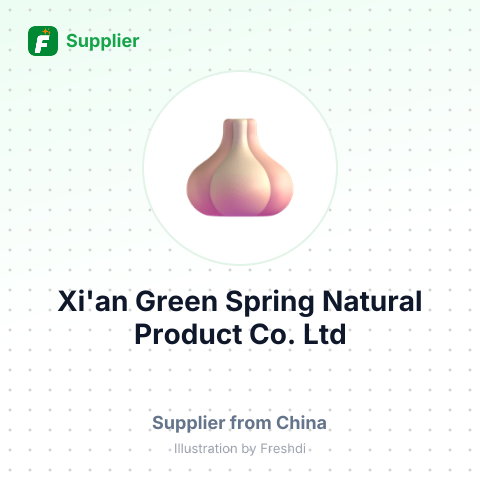 Xi'an Green Spring Natural Product Co.,Ltd – summary card, no photo uploaded yet