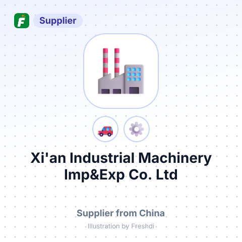 Xi'an Industrial Machinery Imp&Exp Co.,Ltd – summary card, no photo uploaded yet