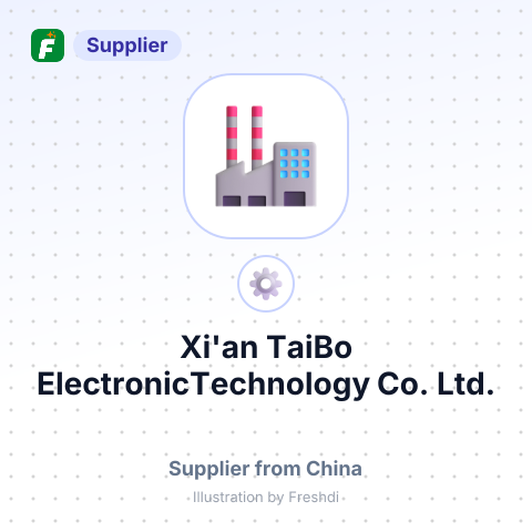 Xi'an TaiBo ElectronicTechnology Co. Ltd. – summary card, no photo uploaded yet