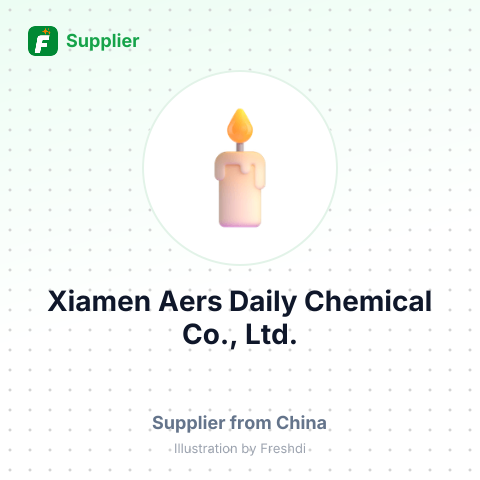 Xiamen Aers Daily Chemical Co., Ltd. – summary card, no photo uploaded yet
