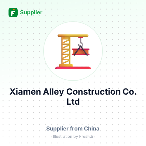 Xiamen Alley Construction Co.,Ltd – summary card, no photo uploaded yet