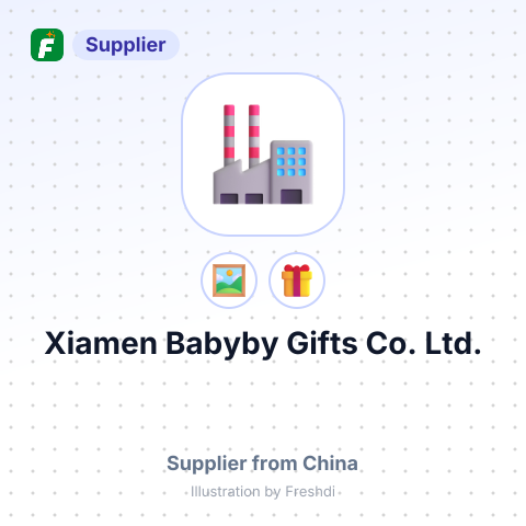 Xiamen Babyby Gifts Co., Ltd. – summary card, no photo uploaded yet
