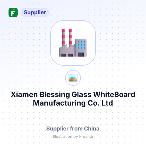 Xiamen Blessing Glass WhiteBoard Manufacturing Co. Ltd – summary card, no photo uploaded yet