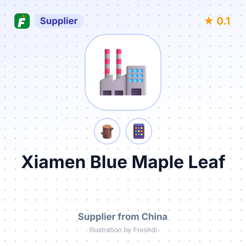 Xiamen Blue Maple Leaf  – summary card, no photo uploaded yet