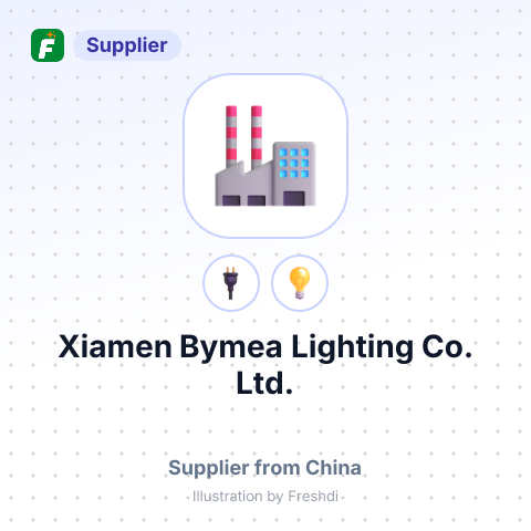 Xiamen Bymea Lighting Co., Ltd. – summary card, no photo uploaded yet