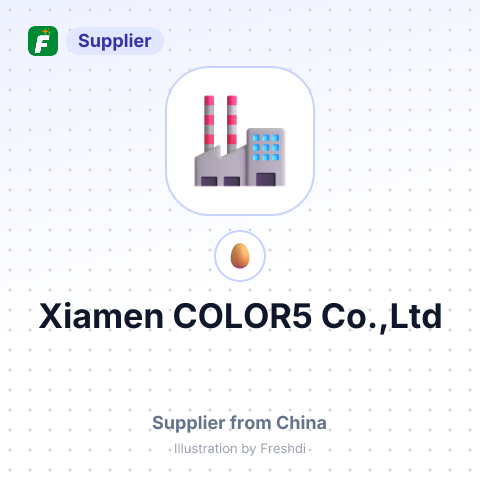 Xiamen COLOR5 Co.,Ltd – summary card, no photo uploaded yet