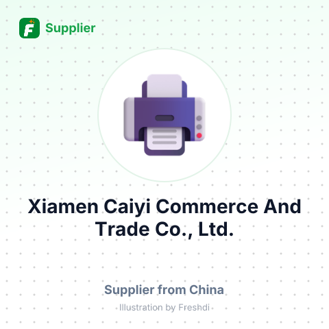 Xiamen Caiyi Commerce And Trade Co., Ltd. – summary card, no photo uploaded yet