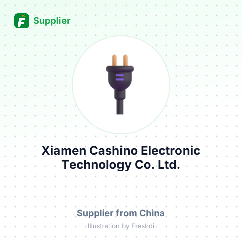 Xiamen Cashino Electronic Technology Co.,Ltd. – summary card, no photo uploaded yet