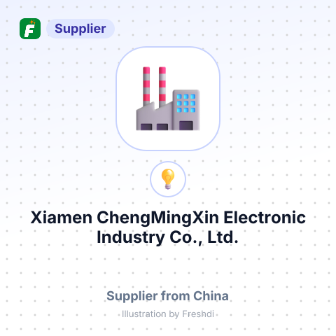 Xiamen ChengMingXin Electronic Industry Co., Ltd. – summary card, no photo uploaded yet