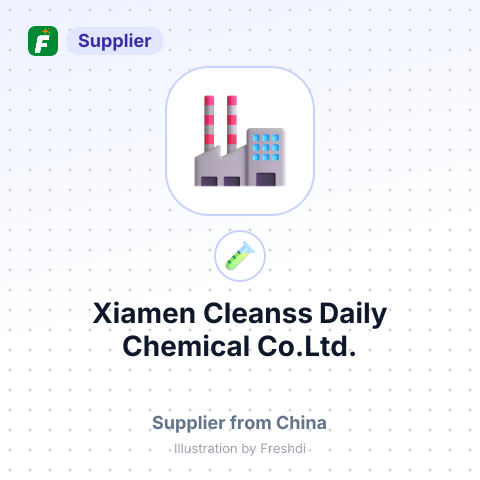 Xiamen Cleanss Daily Chemical Co.Ltd. – summary card, no photo uploaded yet