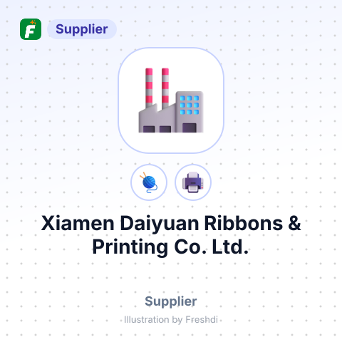 Xiamen Daiyuan Ribbons & Printing Co., Ltd. – summary card, no photo uploaded yet