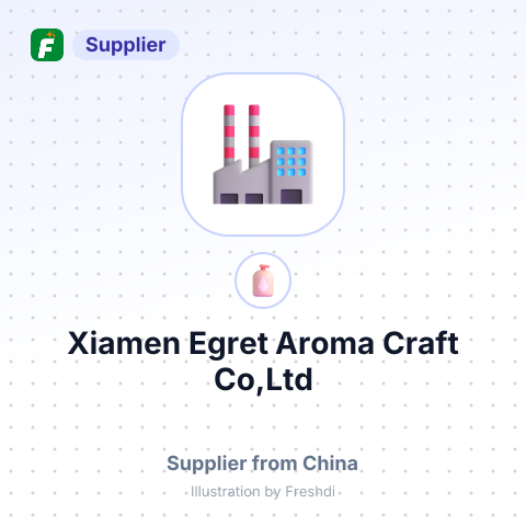Xiamen Egret Aroma Craft Co,Ltd – summary card, no photo uploaded yet
