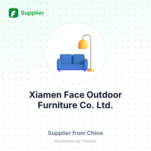Xiamen Face Outdoor Furniture Co.,Ltd. – summary card, no photo uploaded yet