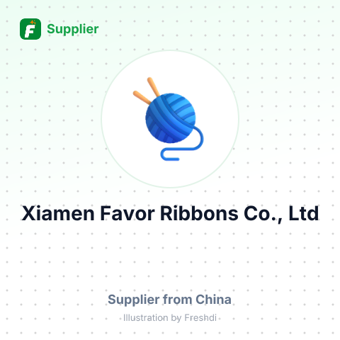 Xiamen Favor Ribbons Co., Ltd – summary card, no photo uploaded yet