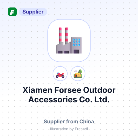 Xiamen Forsee Outdoor Accessories Co., Ltd. – summary card, no photo uploaded yet