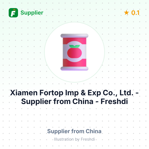 Xiamen Fortop Imp & Exp Co.,  Ltd.  – summary card, no photo uploaded yet