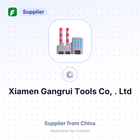 Xiamen Gangrui Tools Co, . Ltd – summary card, no photo uploaded yet