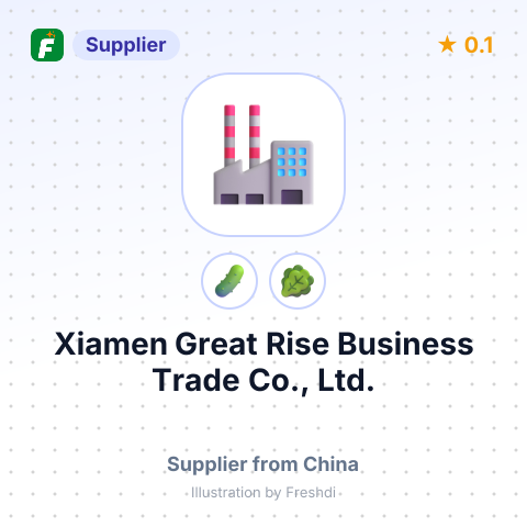 Xiamen Great Rise Business Trade Co., Ltd.  – summary card, no photo uploaded yet