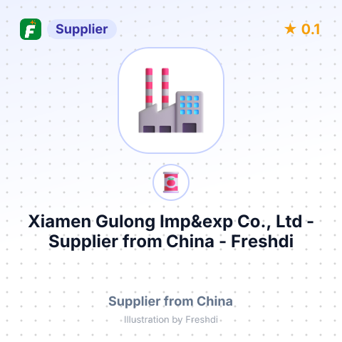 Xiamen Gulong Imp&exp Co., Ltd  – summary card, no photo uploaded yet