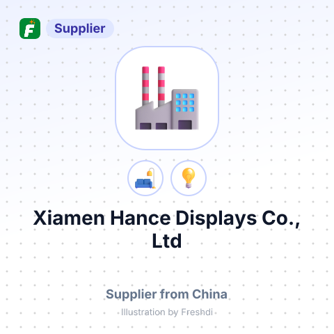 Xiamen Hance Displays Co., Ltd – summary card, no photo uploaded yet