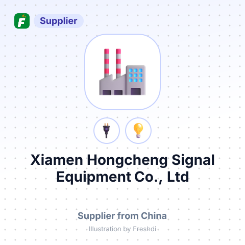 Xiamen Hongcheng Signal Equipment Co., Ltd – summary card, no photo uploaded yet