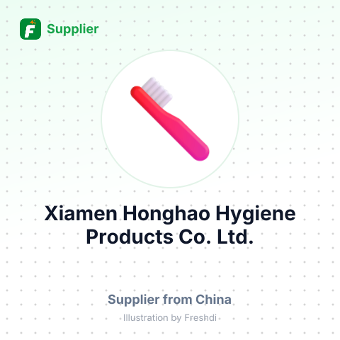 Xiamen Honghao Hygiene Products Co., Ltd., – summary card, no photo uploaded yet