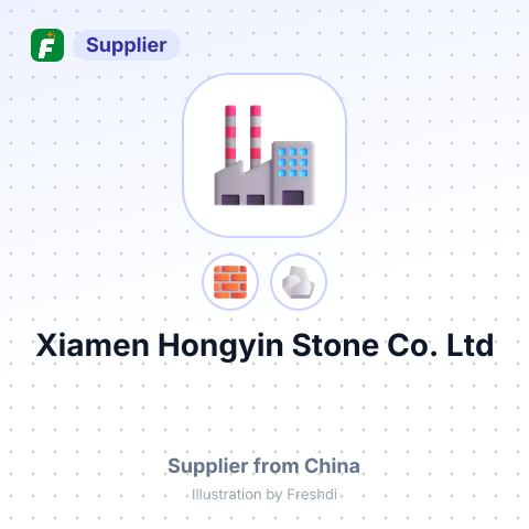 Xiamen Hongyin Stone Co.,Ltd – summary card, no photo uploaded yet