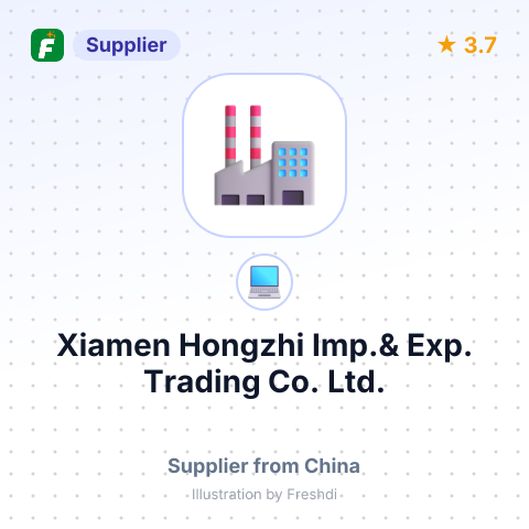Xiamen Hongzhi Imp.& Exp. Trading Co. Ltd. – summary card, no photo uploaded yet