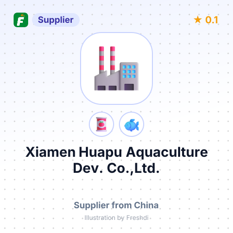 Xiamen Huapu Aquaculture Dev. Co.,Ltd.  – summary card, no photo uploaded yet
